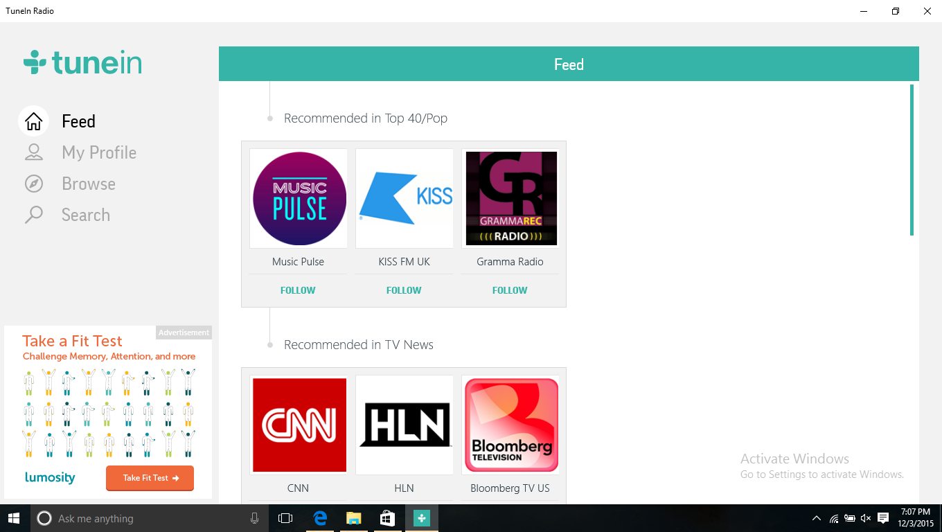 TuneIn-Feed-Screen