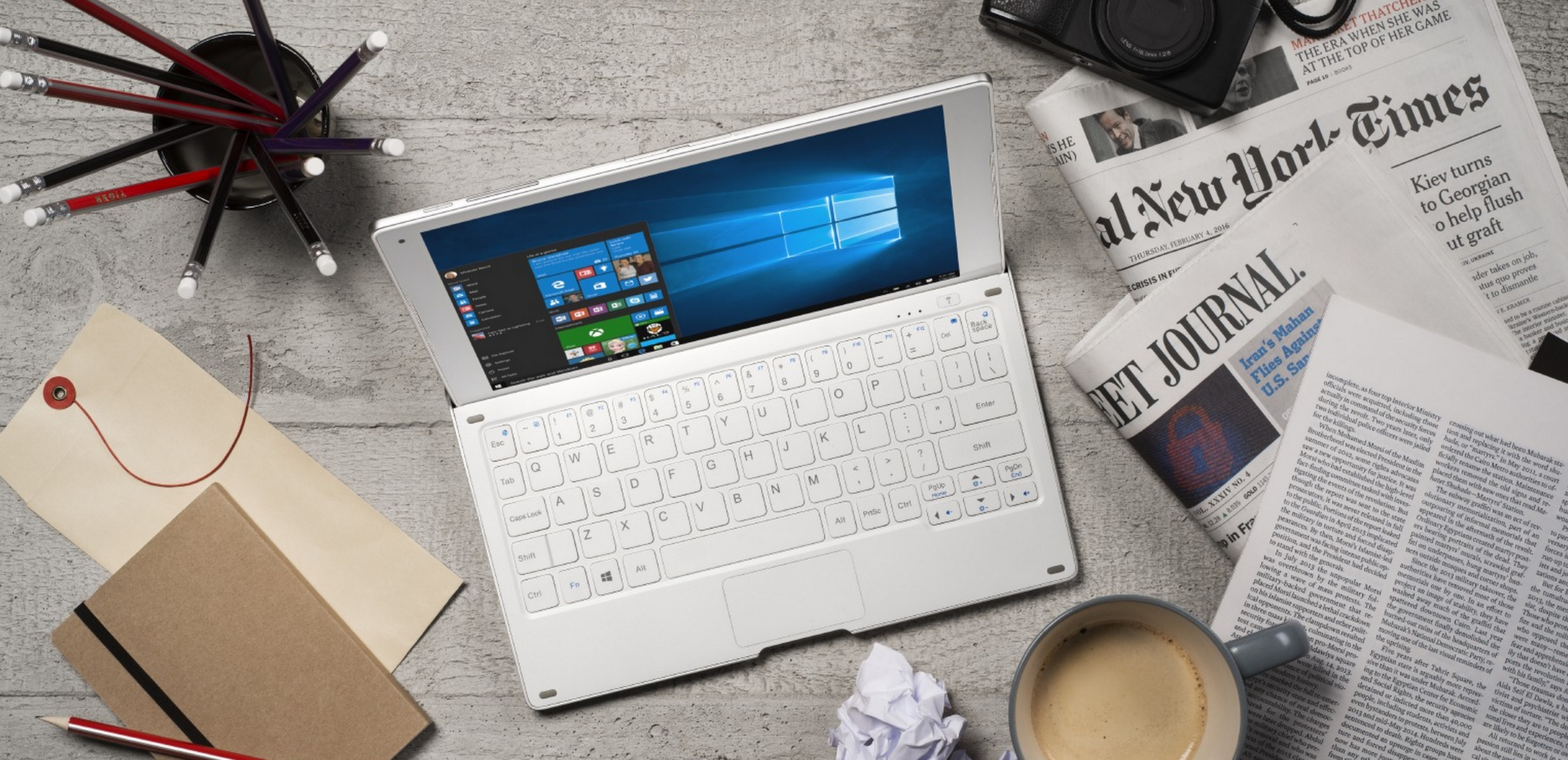 ALCATEL announced their new ALCATEL PLUS 10, a beautiful 10 inch 2-in-1 device powered by Windows 10