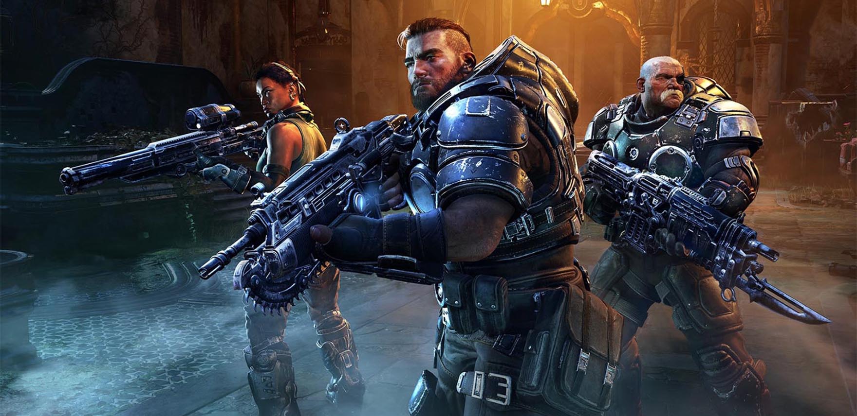 Title art for Gears Tactics