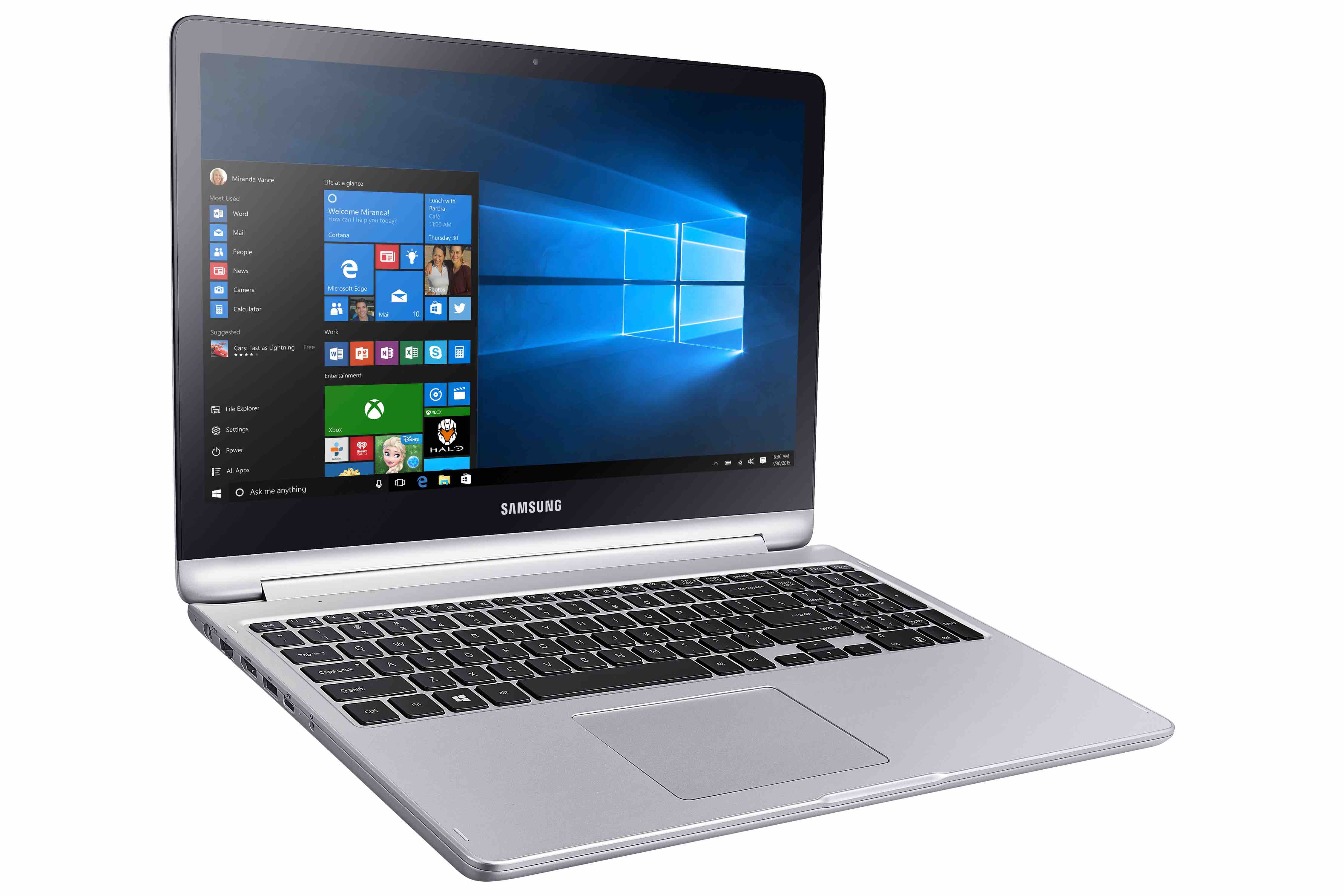 Samsung Laptop With Windows 914x666