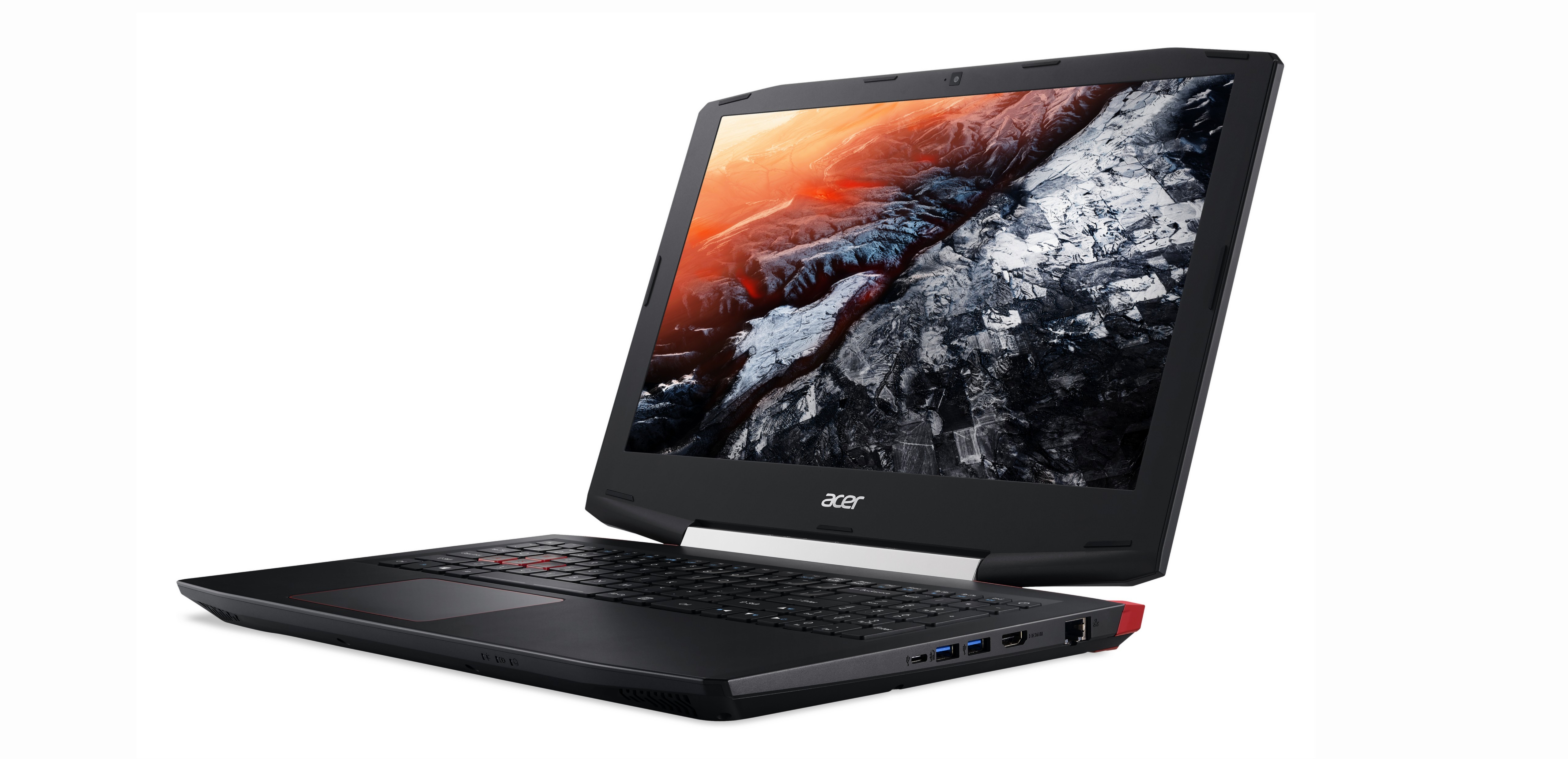 The Acer Aspire VX powered by Windows 10