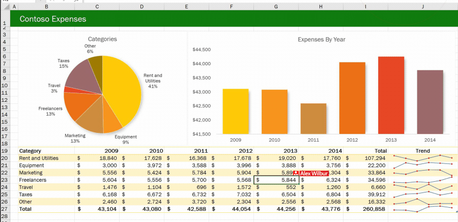 Work better together with Microsoft Excel