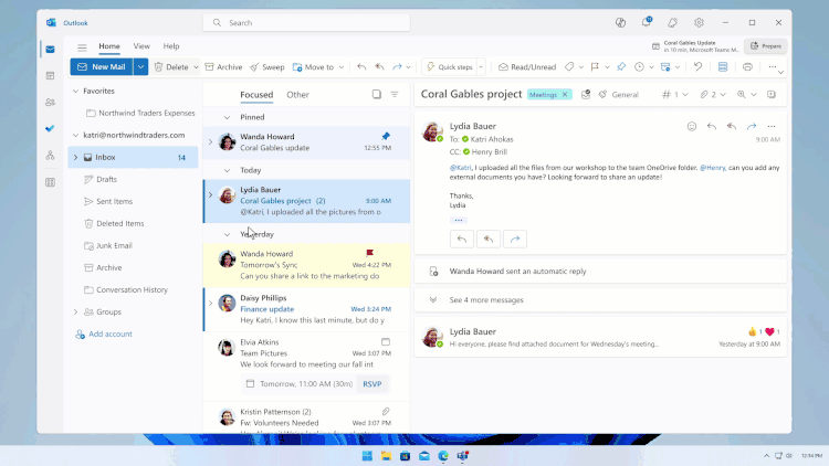 [Prepare] ボタンが表示され、メモとドキュメントの要約が作成される