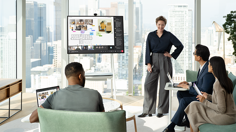 Microsoft Teams RoomsとSurface Hub 3でコラボレーションを強化